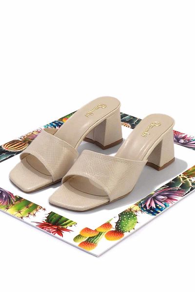 Bambi Beige Women's Slippers K04233008007