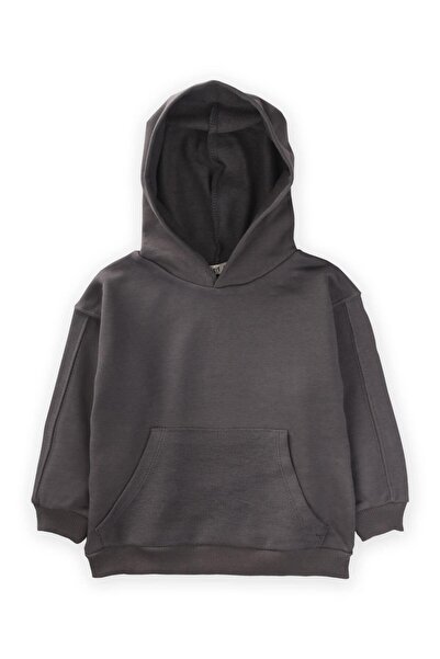 Cigit Mikina s kapucí 2-10 let antracitová