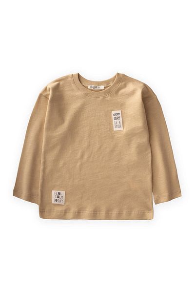 Cigit Tricou sezonier cu model pepene galben - 2-10 ani, cu detaliu etichetă