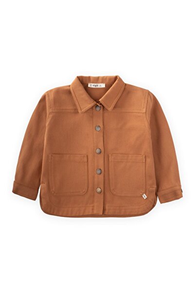Cigit Tan Gabardine Jacket - Age 2-7