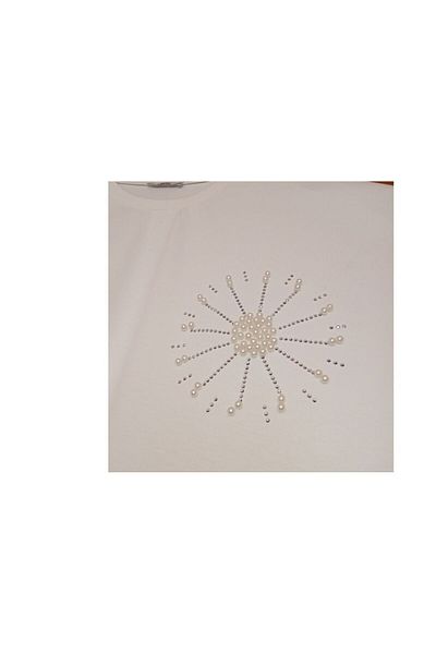 OceanGiyim Women's Tunic Stone Sun Patterned Tunic