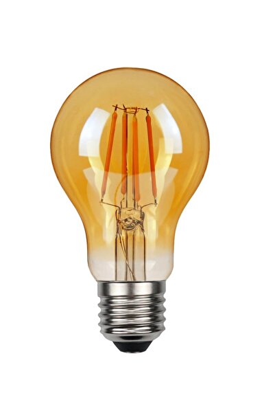 Cata CT-4285 4W Rustik LED Ampul E27 Duy Amber Renk 2700K Dekoratif Filament ...