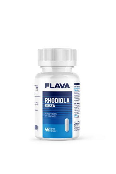 FLAVA Rhodiola Rosea - 45 Kapsül