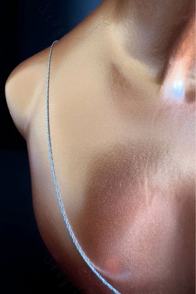 SEVGİLİ TAKI Thin Cobra Chain Steel Necklace |   Dear Jewelry Collection