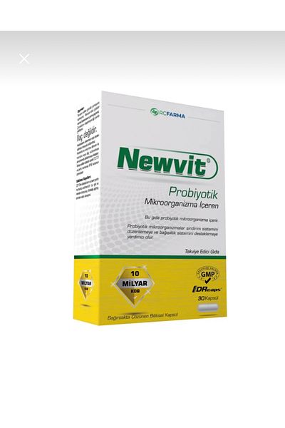 Rcfarma Newvit Probiotic - 30 Capsule Pack