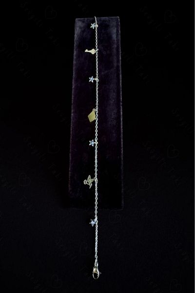 SEVGİLİ TAKI Charm Steel Anklet |   Honey Series
