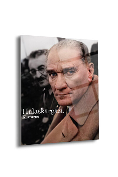 Peony Wood Craft Atatürk Cam Tablo - Cam Tablolar - Atatürk Tablo - Atatürk P...