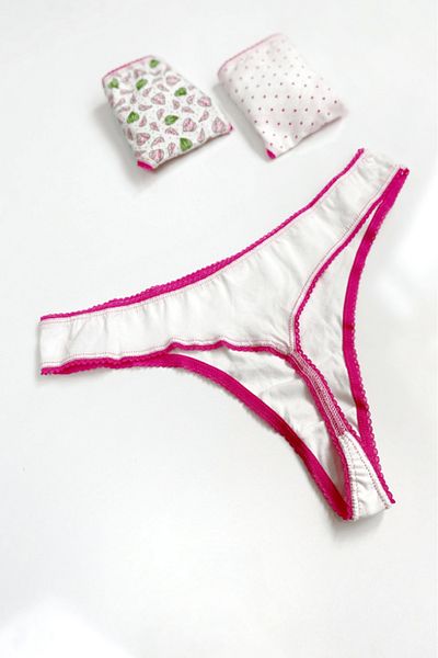 Gece İncisi Cotton Thong Set of 3