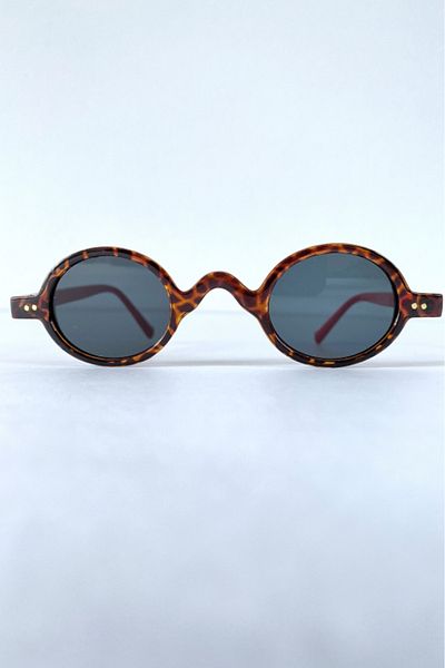 Gece İncisi Leopard Patterned Glasses