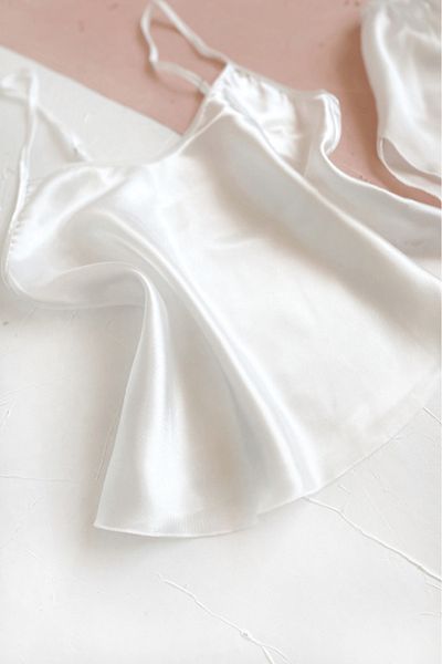 Gece İncisi Satin Shorts Set