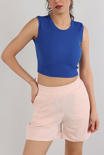 Aslında Look Κοντό μανίκι Lycra Bady Tank Top Crop