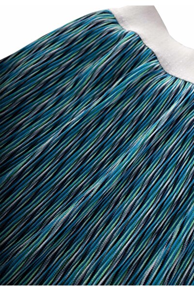 Cigit Fustă plisată cu sclipici din cauciuc 2-7 ani Albastru