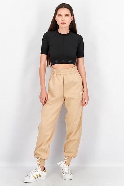adidas Women Sportswear Fit Training Sweatpants, Beige
