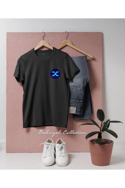 Bahriyeli Collection Oversize Snx Synthetix Crypto Pocket Design Unisex T-Shirt