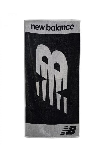 New Balance Gri Negru Unisex Prosop sport de marime mare - 70x140 Baie de plajă - Tsat2202