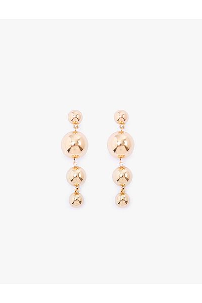 Koton Metal Dangle Globe Earrings
