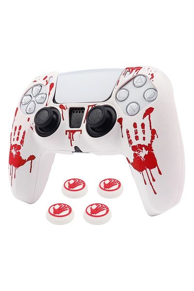 Choice A0470-1 Protective Silicone Soft Control Cases For Ps5 Controller Skin Cover Gamepad Joystick Games