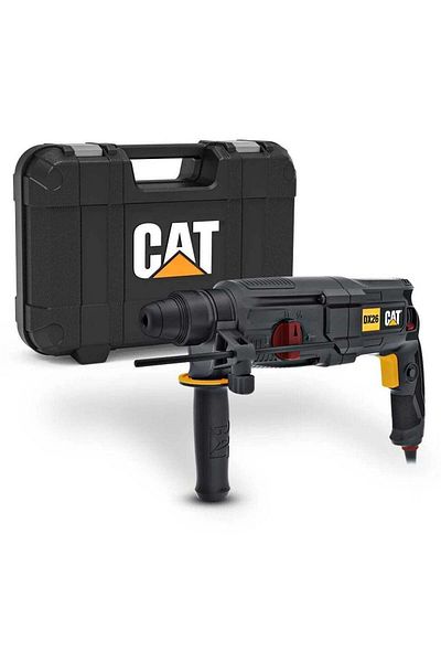Caterpillar Cat Dx26 800w 26mm Rotary Hammer Sds Plus, 3j Impact Energy