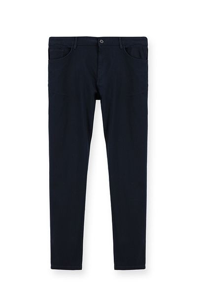 Kiğılı Slim Fit Slim Fit Lycra Canvas / Chino Trousers
