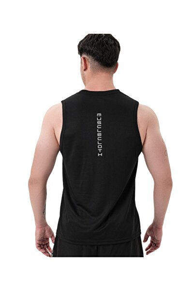MUSCLECLOTH Performance Atlet Siyah