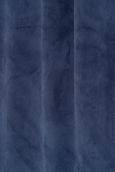 Premier Home Velvet Background Curtain 140X270 Blue