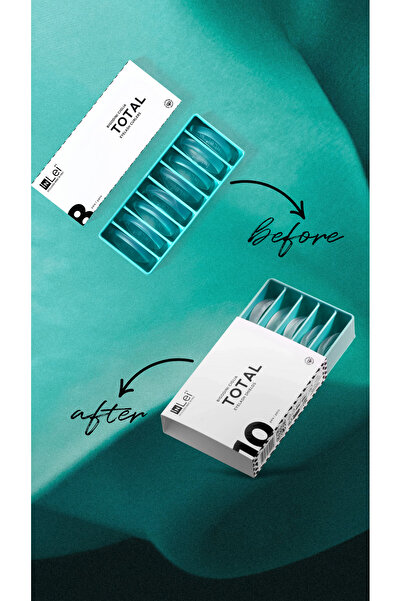 İnLei Total Kirpik Lifting Laminasyon Full Set Silikon Bigudi Pedler 10 Çift