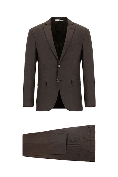 Kiğılı Super Slim Fit Extra Slim Fit Classic Patterned Suit