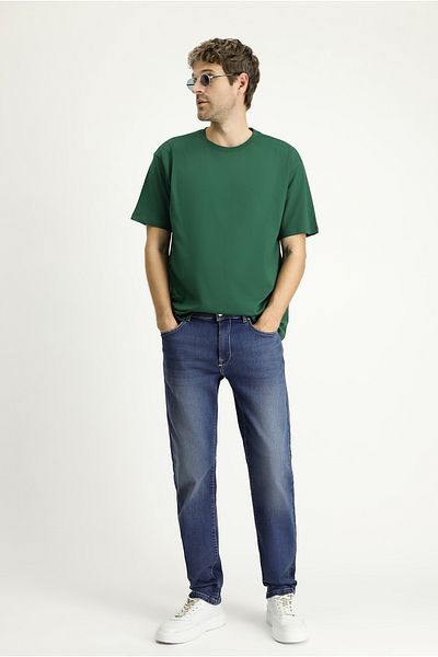 Kiğılı Lycra Regular Fit Denim Trousers