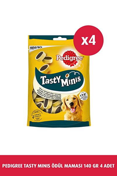Pedigree Tasty Minis Köpek Ödül Maması 140 G 4x