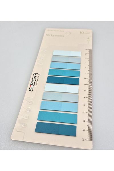 sibga tasarım Transparent Colored Postit Post-it Post It.Bookmark Bookmark Postit Sticker Note Paper 200 Sheets