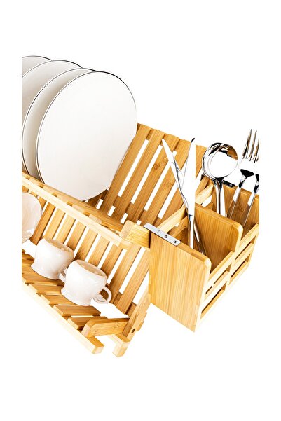 Bambum Enda - Kaşıklıklı Bulaşık Sepeti B0273