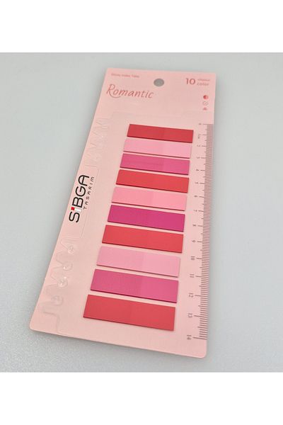 sibga tasarım Transparent Colored Postit Post-it Post It.Bookmark Bookmark Postit Sticker Note Paper 200 Sheets