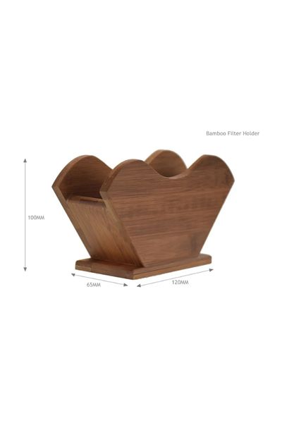 Generic Bamboo Coffee Filter Holder
