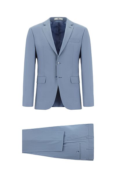 Kiğılı Super Slim Fit Extra Slim Fit Wool Classic Suit
