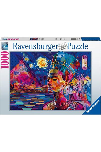 RAVENSBURGER 1000 Parça Nefertiti on theN Nile Puzzle