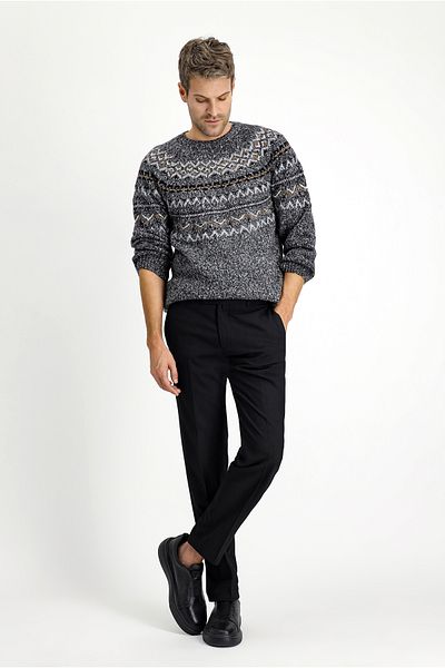 Kiğılı Slim Fit Slim Fit Wool Classic Fabric Trousers