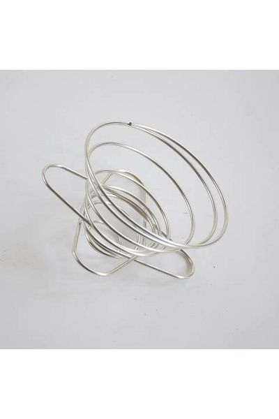 Generic Stainless Steel Spiral Filter Funnel - 4 Cups