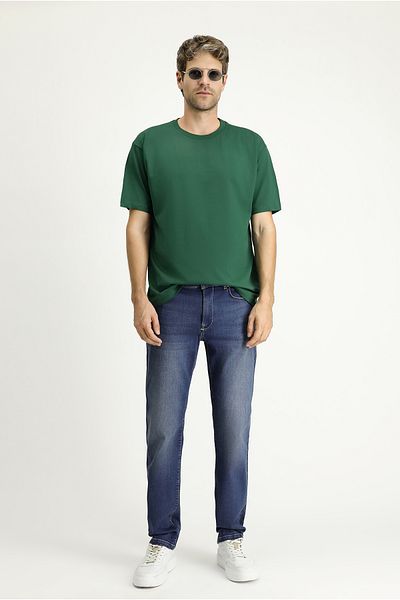 Kiğılı Lycra Regular Fit Denim Trousers