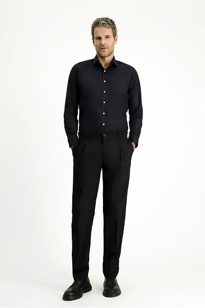 Kiğılı Lycra Pleated Classic Fabric Trousers