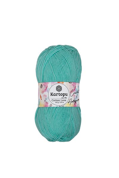 Kartopu Cotton Love Βαμβακερό πλεκτό νήμα Amigurumi K507 Mint
