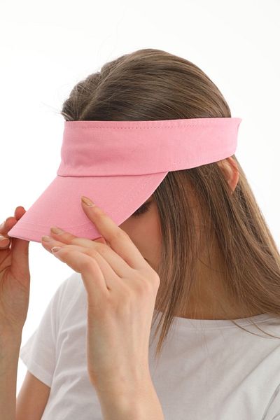 Ritagarcia Unisex Visor Pink Tenisci Visor Hat with Uv Protection