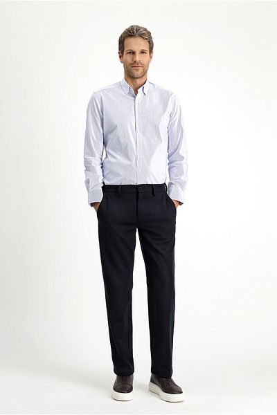 Kiğılı Slim Fit Slim Fit Lycra Knitted Classic Fabric Trousers