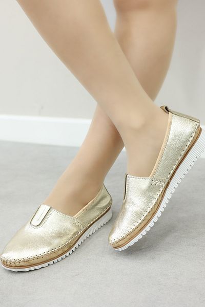 FAST STEP Papuci casual pentru femei din piele naturală 972ZA108