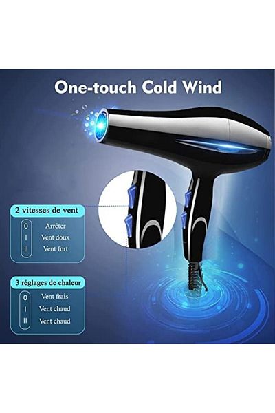 VINNYSEN Professional Hair Dryer 2200W Rovifota Ionic Salon Edition