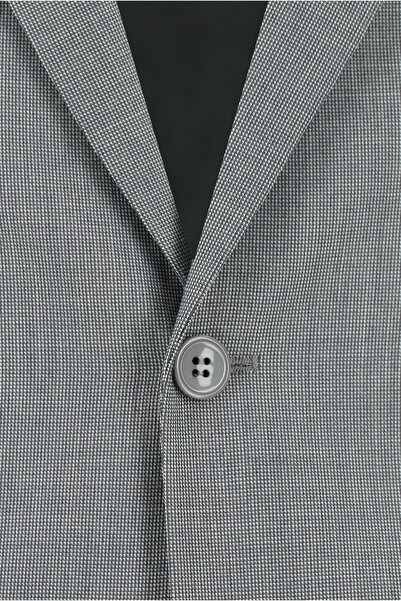 Kiğılı Slim Fit Dar Kesim Klasik Desenli Takım Elbise