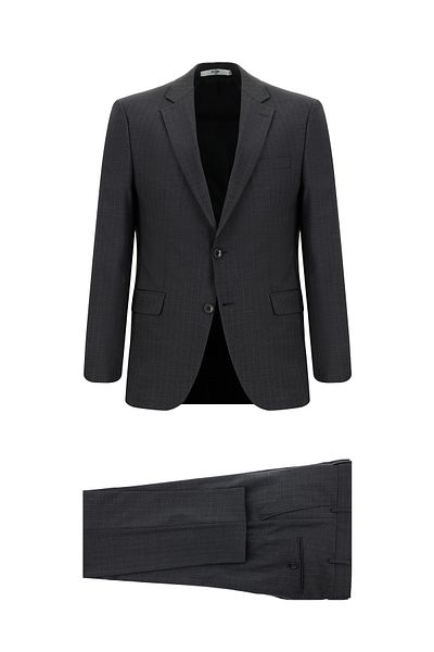 Kiğılı Woolen Striped Slim Fit Classic Suit