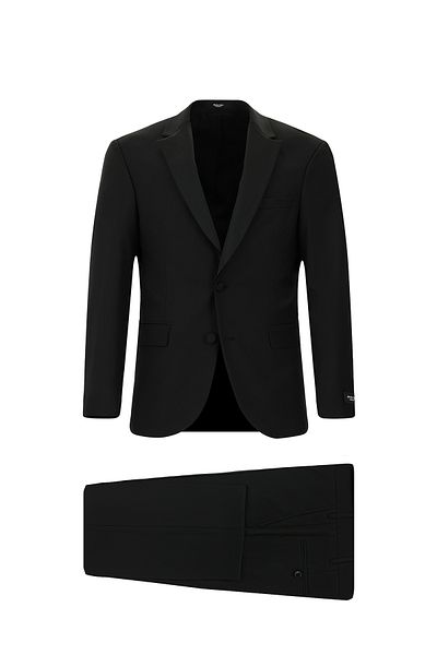 Kiğılı Regular Fit Mono Collar Wool Tuxedo & Groom Suit