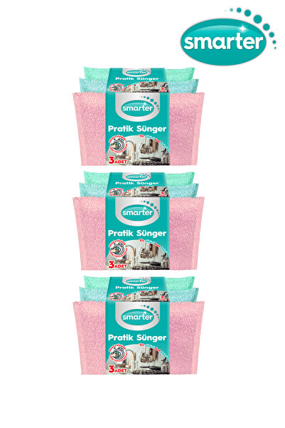 SMARTER Practical Sponge 9 Pieces