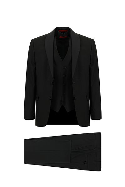 Kiğılı Regular Fit Shawl Collar Vest Tuxedo & Groom Suit