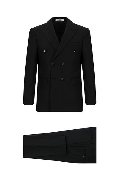 Kiğılı Patterned Slim Fit Double-breasted Suit